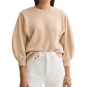 Agolde Thora Balloon Sleeve Sweatshirt